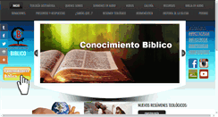 Desktop Screenshot of conocimientobiblico.com
